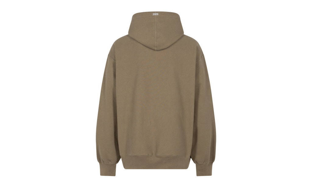 Box Logo Hoodie "FW23- Dark Sand" SU100153