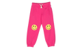 Smiley Logo Sweatpants "Fuchsia Lemon" PGCH001S23FLE0033215