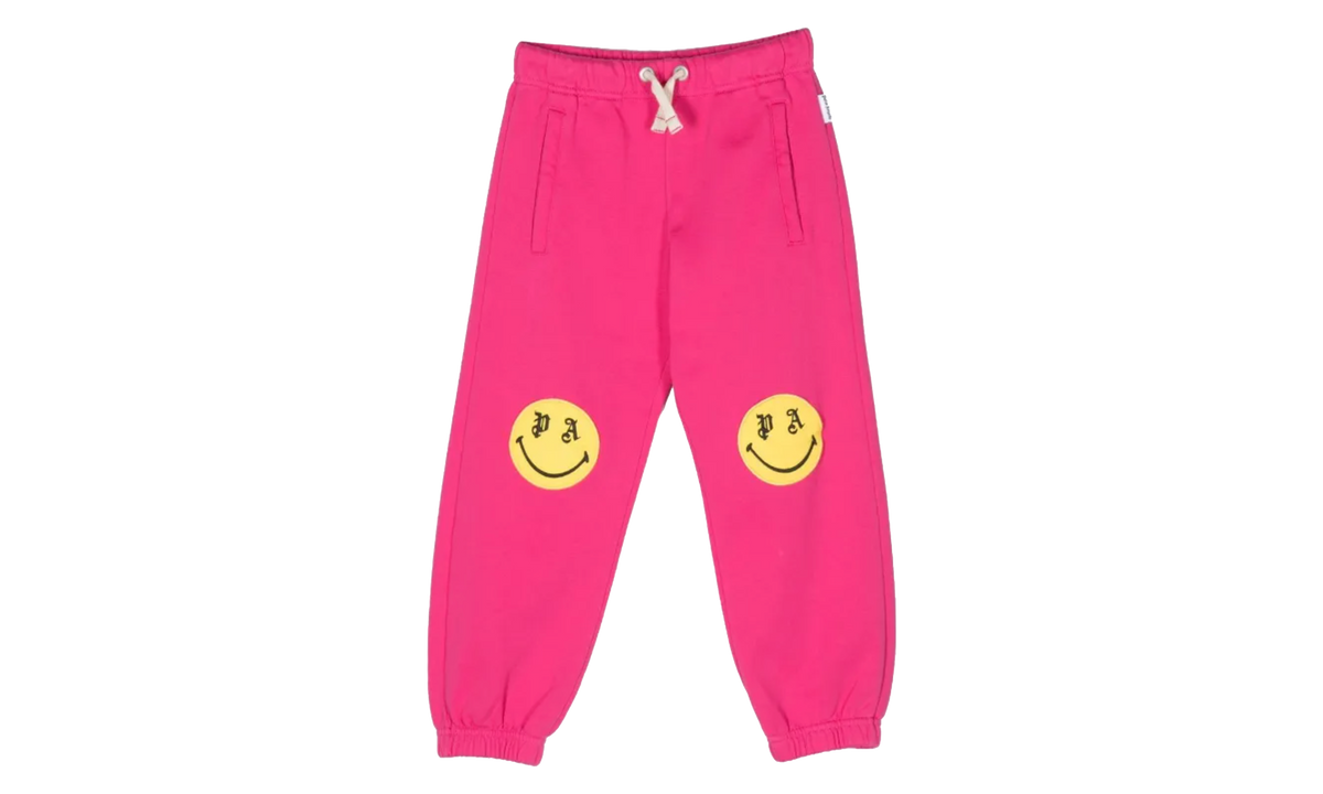 Smiley Logo Sweatpants "Fuchsia Lemon" PGCH001S23FLE0033215