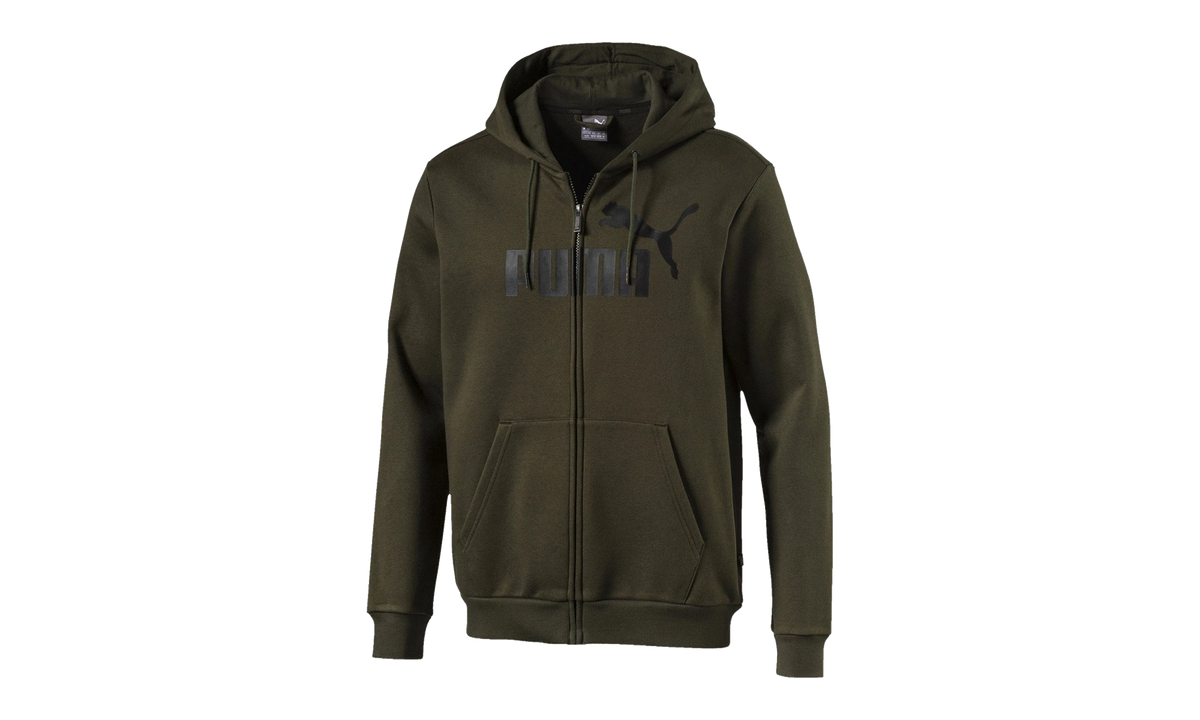 Essentials Fullzip Hoodie "Green" 853413 15