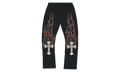 Flames Sweatpants "Red" BS153