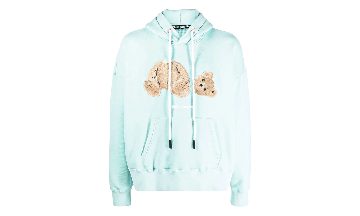 Bear Hoodie "Light Blue / Brown" PMBB058C99FLE0054060