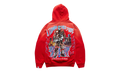 Thousand Yard Stare Logo Hoodie "Faded Red" WL056