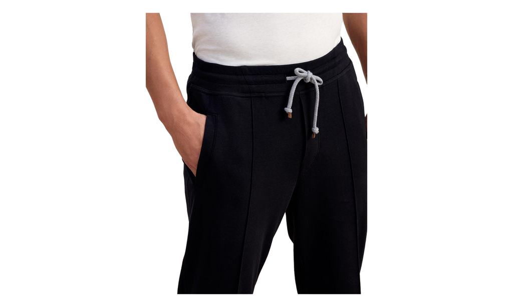 Drawstring Gym Sweatpants "Black" BRUN724
