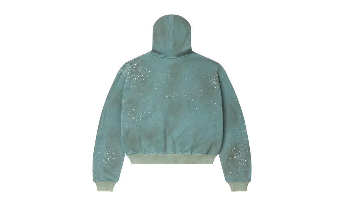 Vale Forever Bank Zip Up Hoodie "Green" 10066183