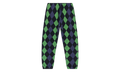Intarsia Sweatpants "Green" DT957