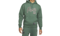 Air Jordan X PSG Paris Saint German Pullover Statement Fleece Hoodie "Noble Green'" DB6496 333