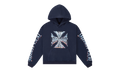 Chrome Motto Hoodie "Navy Wash" 10079168