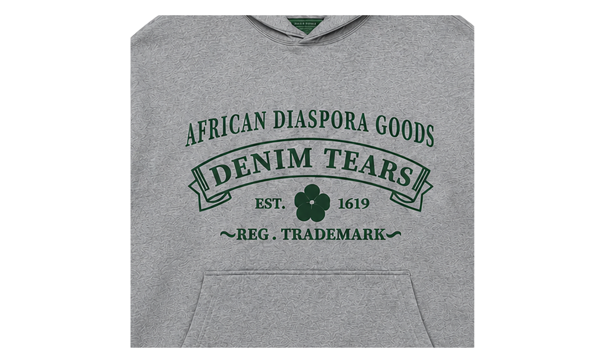 ADG Hoodie "Grey / Green" DT724