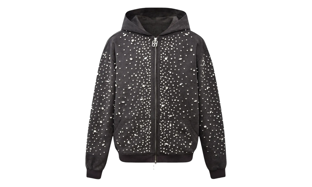 Cashew Blossom Pearl Hoodie "Faded Black" BC25SSHA04 BLK