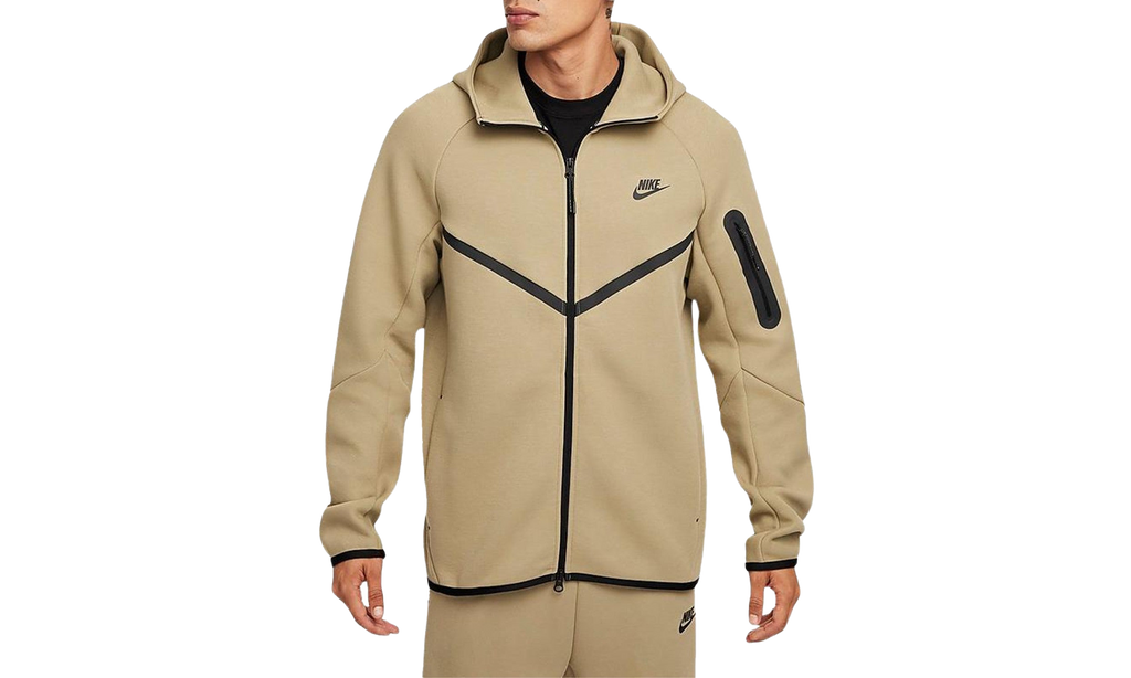 Tech Men's Full-zip Windrunner Hoodie Mens Style "Neutral Olive/Black" HV0949 277