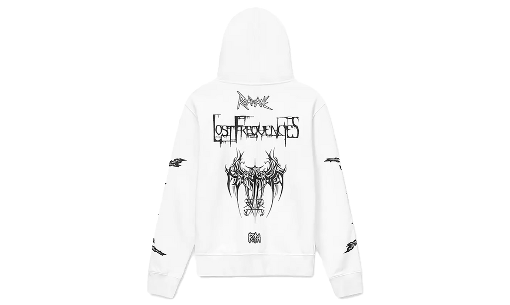 Floyd Zip Up Hoodie "White Metal Road To Awe" MLFQK909 T2009WTMR