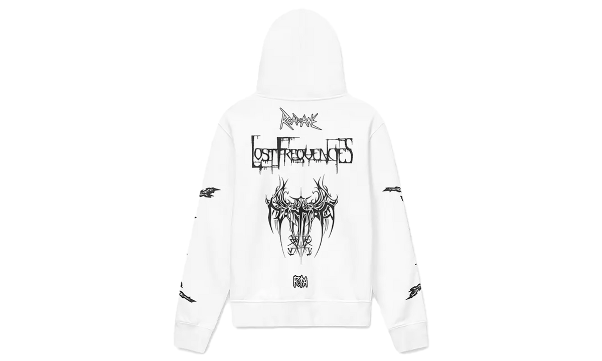 Floyd Zip Up Hoodie "White Metal Road To Awe" MLFQK909 T2009WTMR