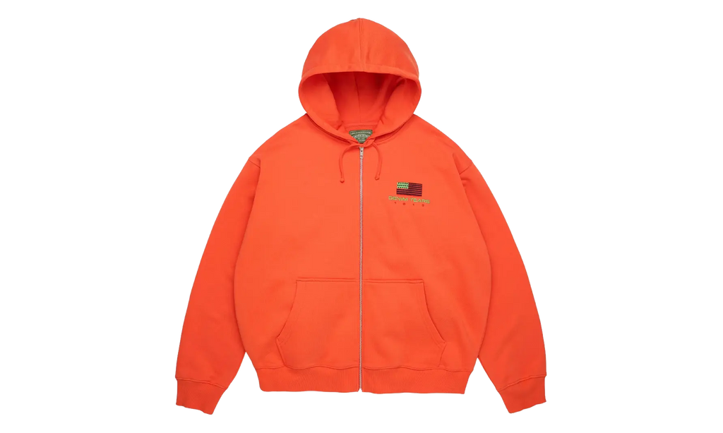 Pan African Zip Hoodie "Orange" DT918