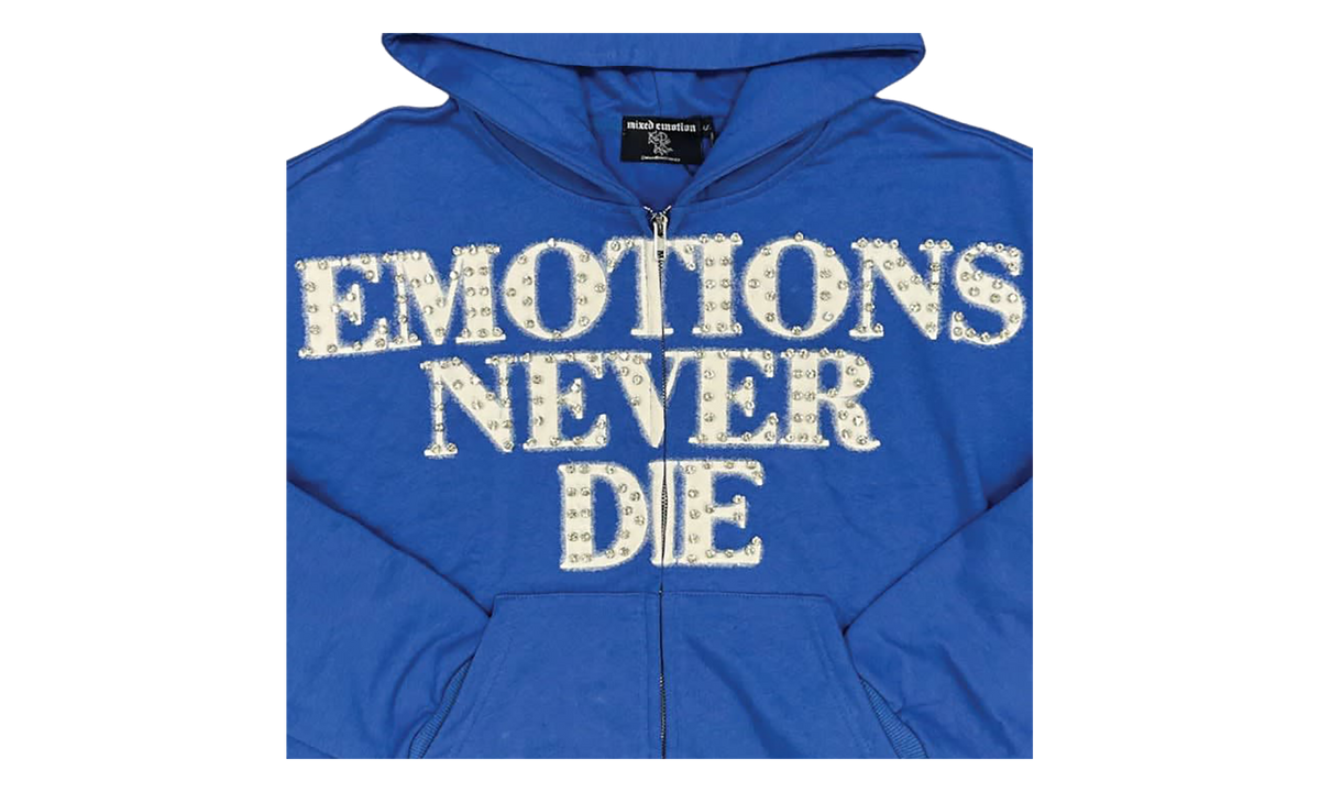 End Rhinestone Hoodie "Blue" MIXE045