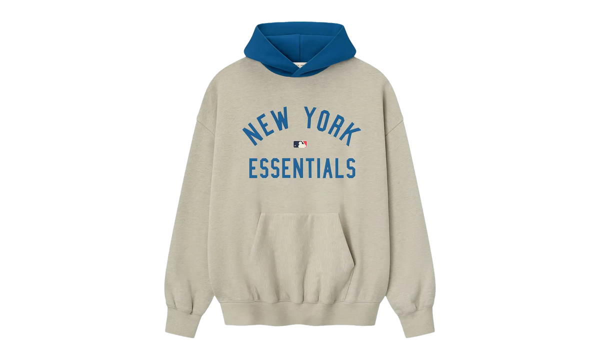 Mets Sport Hoodie "Heather Stone / Blue Sapphire" 192ML252018F