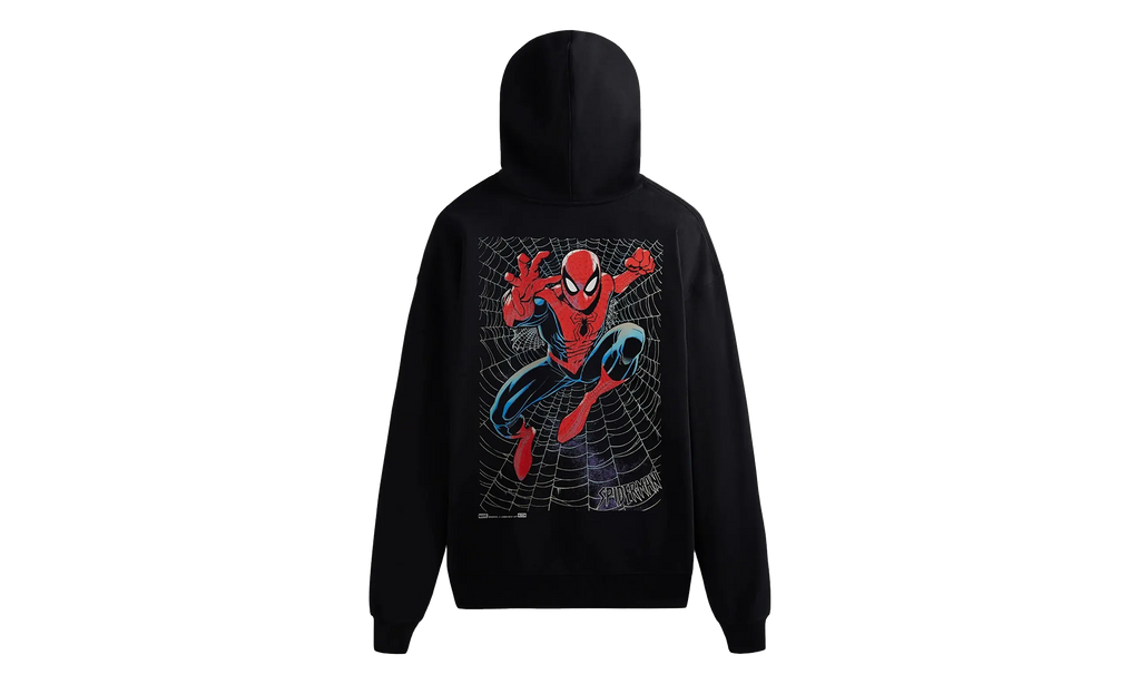 Spider-Man Web Logo Hoodie "Black" KHM030595 001