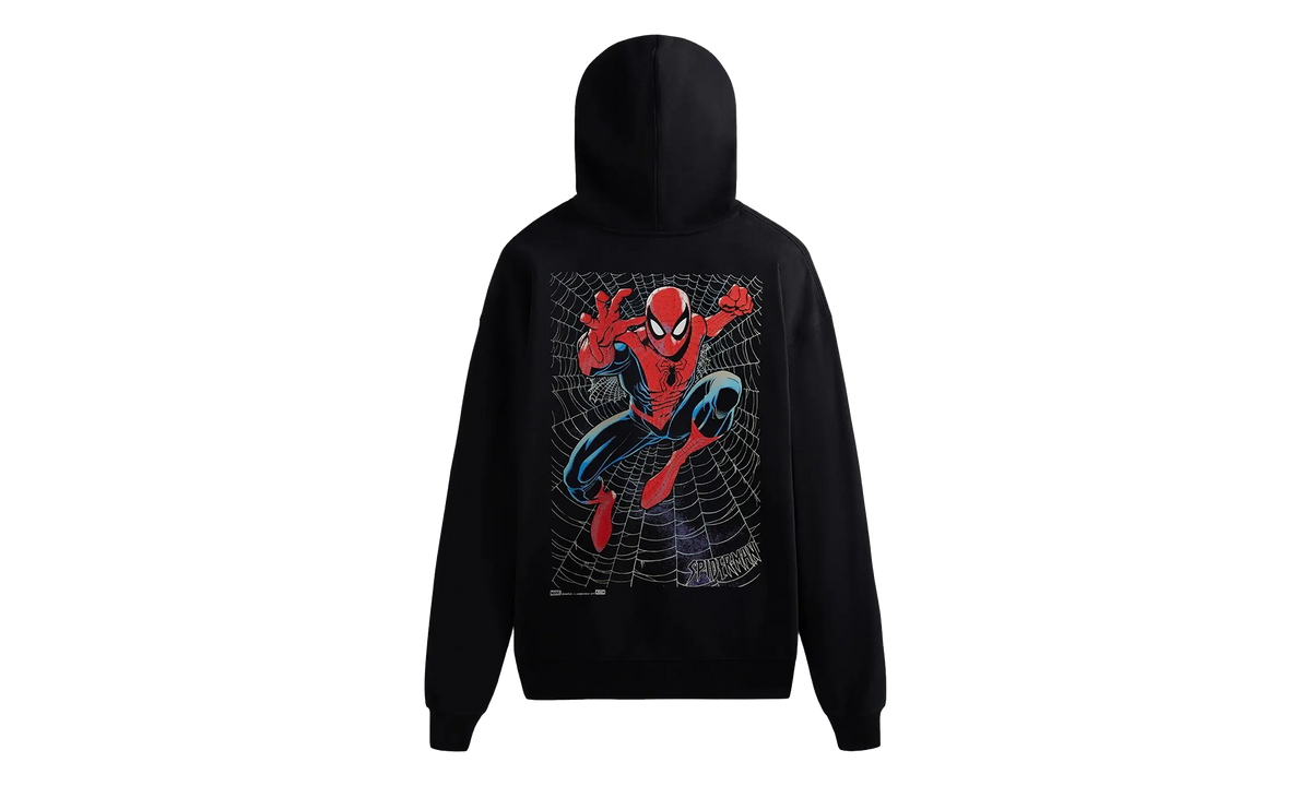 Spider-Man Web Logo Hoodie "Black" KHM030595 001