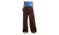 Studio Fleece Mid-Rise Wide-Leg Sweatpants WMNS "Cacao Wow Sail" IU1958 259