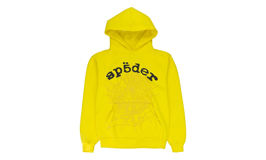 Sp5der Legacy Hoodie "Yellow" M01SS001W2YB