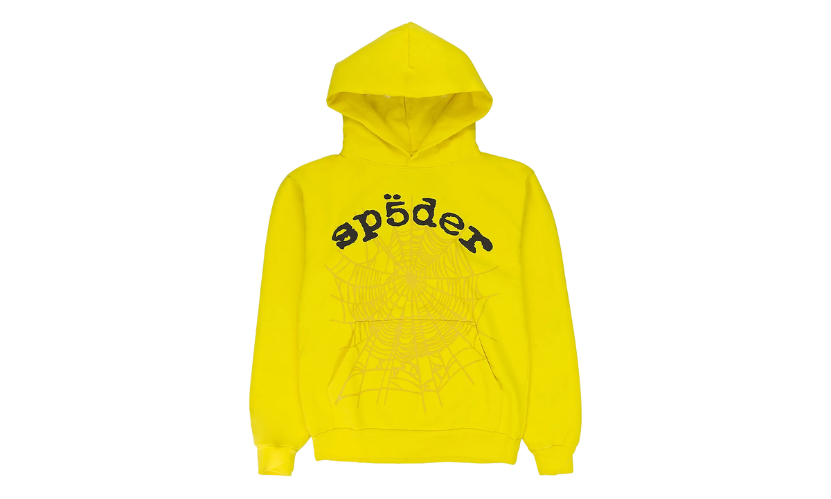 Sp5der Legacy Hoodie "Yellow" M01SS001W2YB