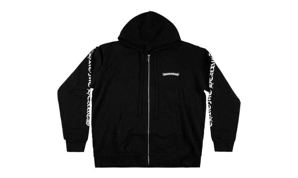 Scroll Zip up Hoodie "Black" CHRM0827