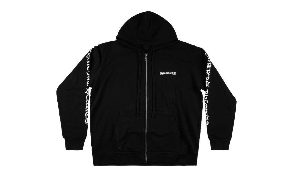 Scroll Zip up Hoodie "Black" CHRM0827