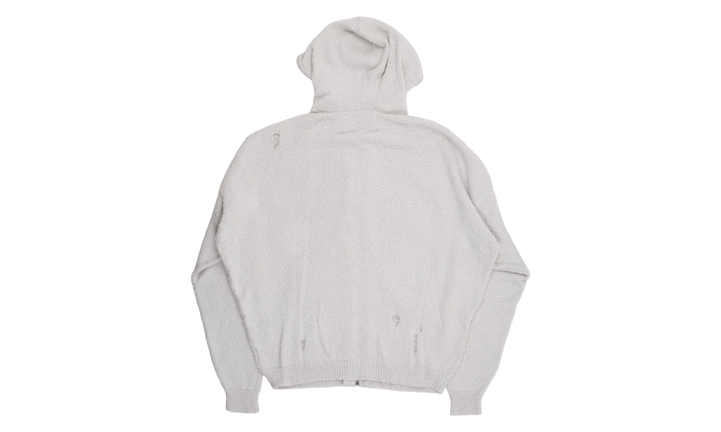 Casentino Knitted Hoodie "Light Grey" 7A4DCB2F