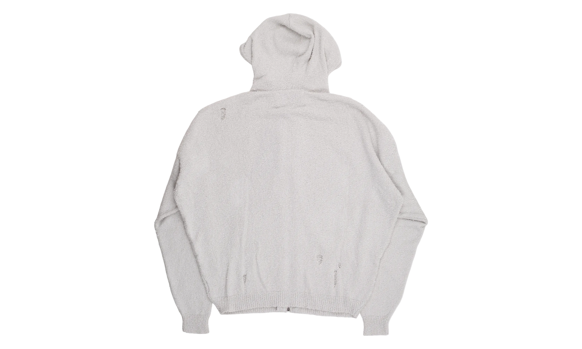 Casentino Knitted Hoodie "Light Grey" 7A4DCB2F