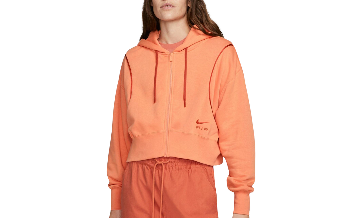 Air Womens Full-zip Hoodie WMNS "ORANGE" DQ6579 871
