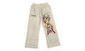 Lightning Skull Sweatpants "White" BWA279