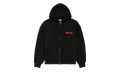 Medium Fit Zip Up Hoodie "Black" 803264 TUVD9 1000