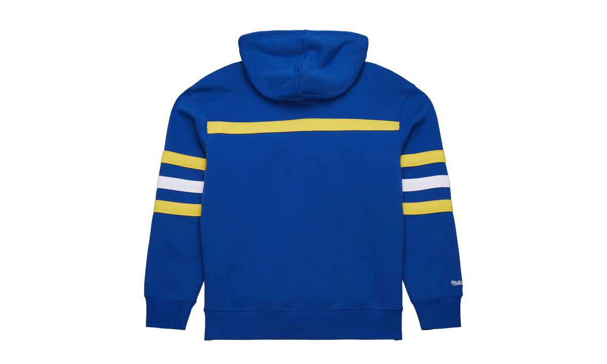 NBA HEAD COACH HOODIE VINTAGE LOGO WARRIORS "Royal" TH8072 GSWROYA