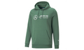 MAPF1 MERCEDES ESSENTIAL FLEECE HOODIE "Deep Forest" 537313 14