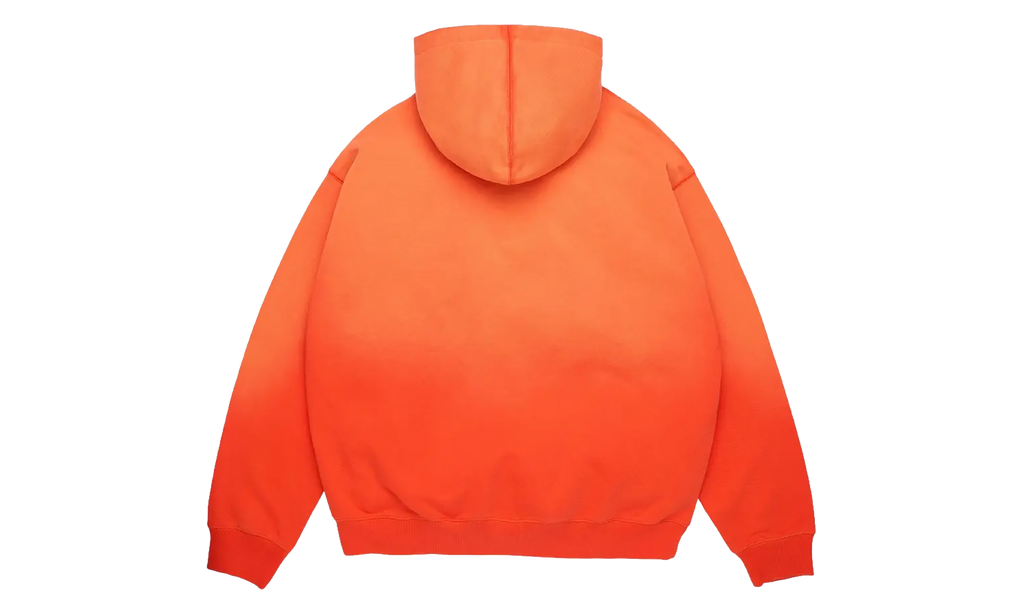 Peace Wreath Knockout Zip Hoodie "Orange" DT920