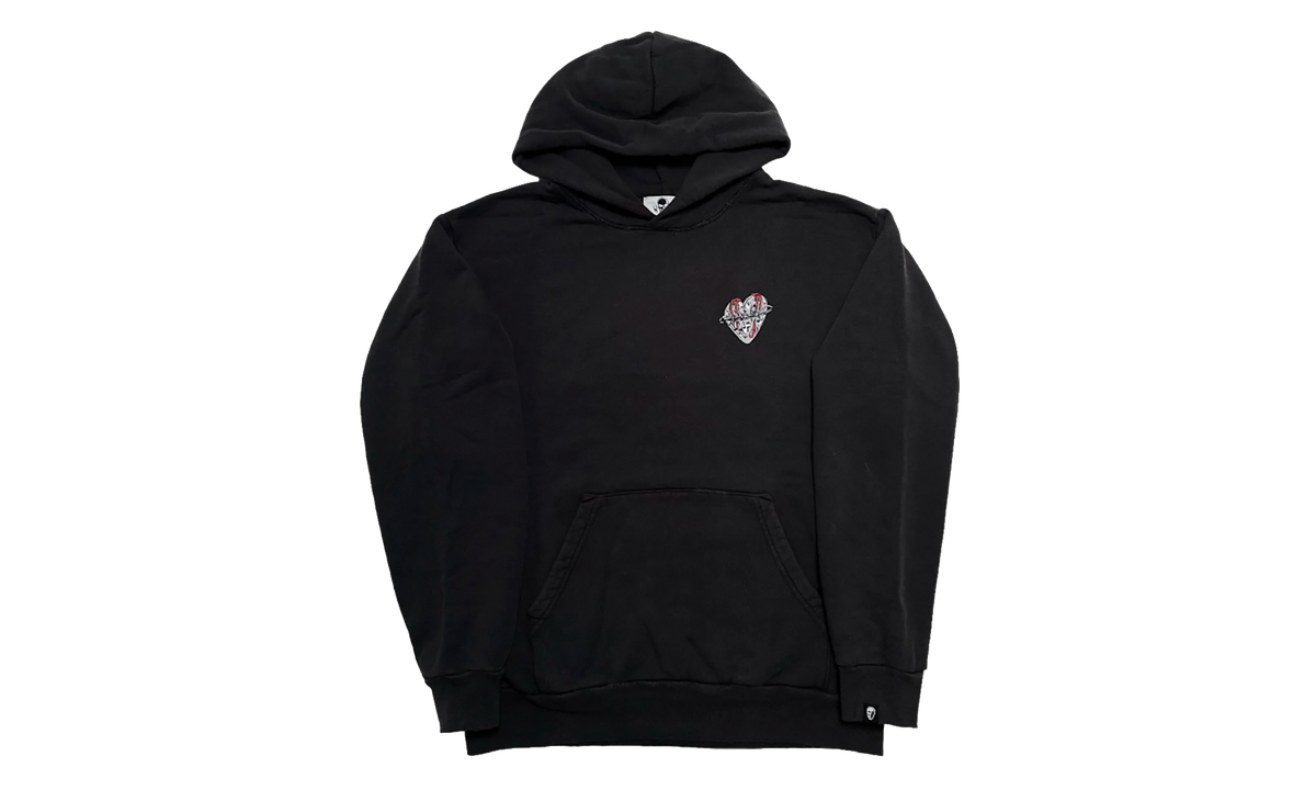 Exclusive Hometown Graphic Pullover Hoodie "Stonewash Black" WL078