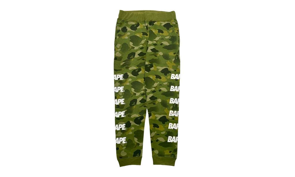 Side Logo Camo Sweatpants "Green Camo" 001PTE301015X GREEN