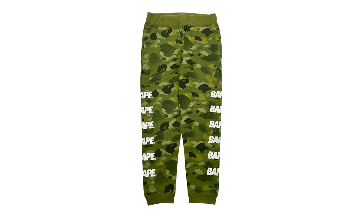 Side Logo Camo Sweatpants "Green Camo" 001PTE301015X GREEN