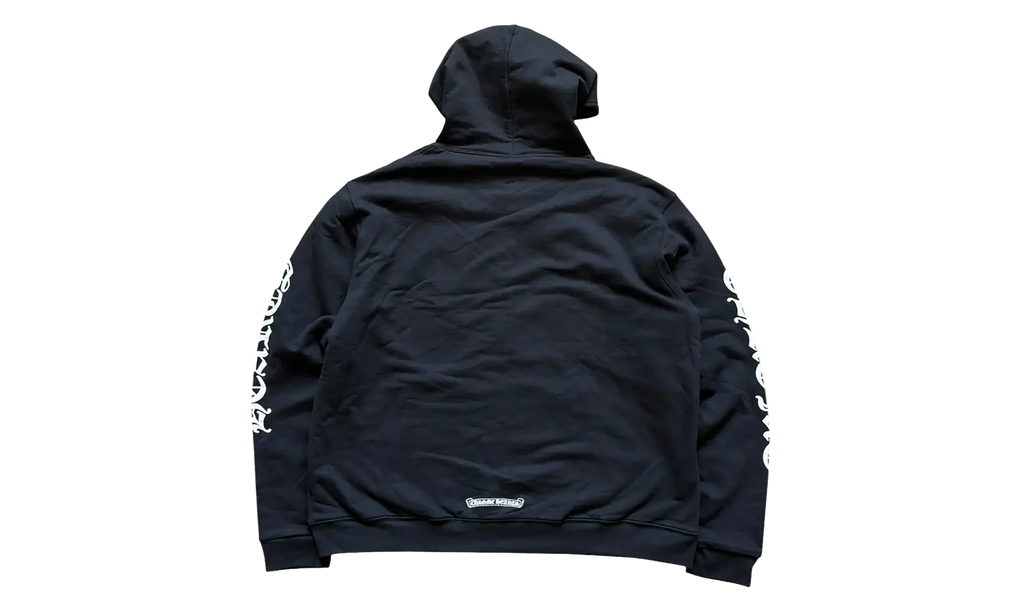 Vertical Logo Thermal Lined Zip-Up Hoodie "Black" CHRM1542