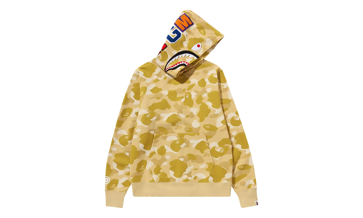 Color Camo Shark Pullover Hoodie "Yellow" 1K30 114 002 YELLOW