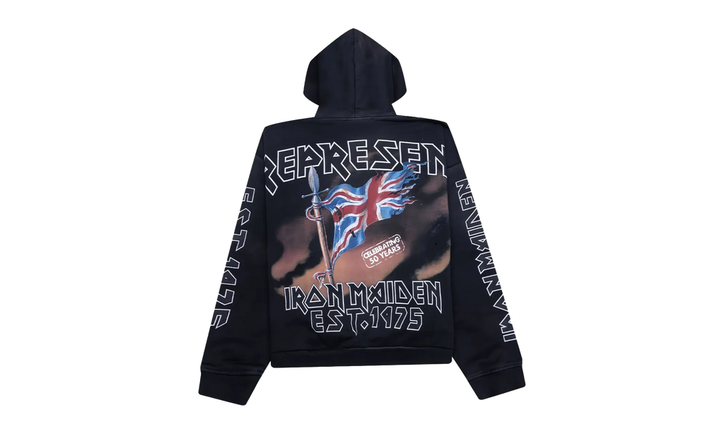 Iron Maiden Steed Hoodie "Black" MLM100577 04