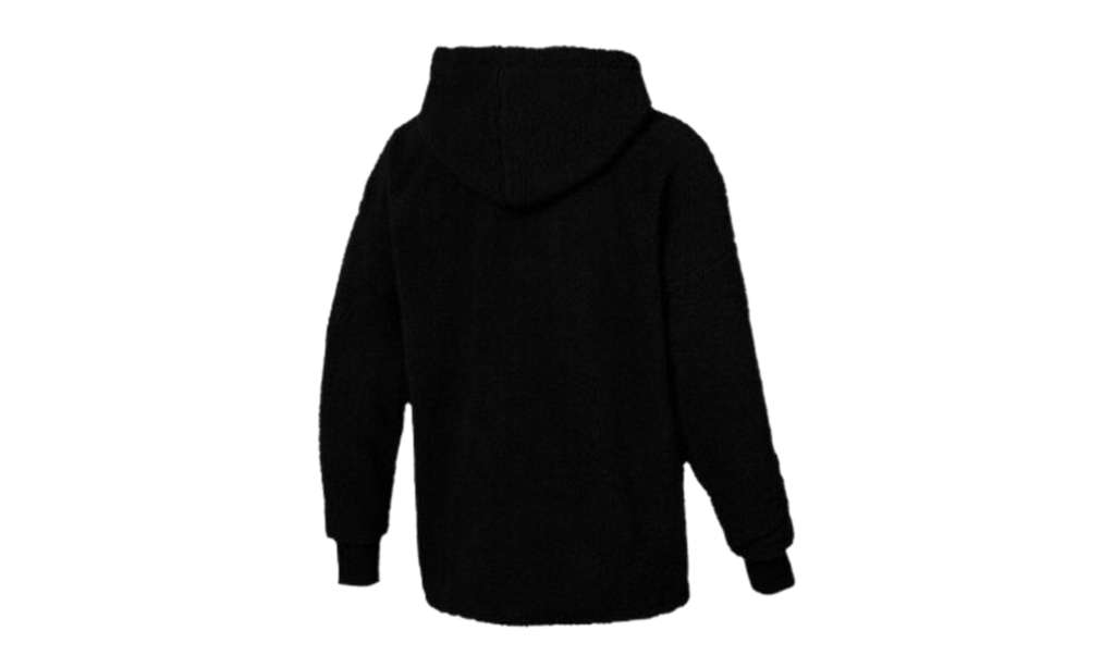 Downtown Sherpa Halfzip Hoodie "Puma Black" 576770 01