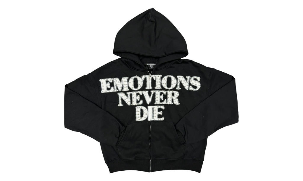 End Rhinestone Hoodie "Black" MIXE018