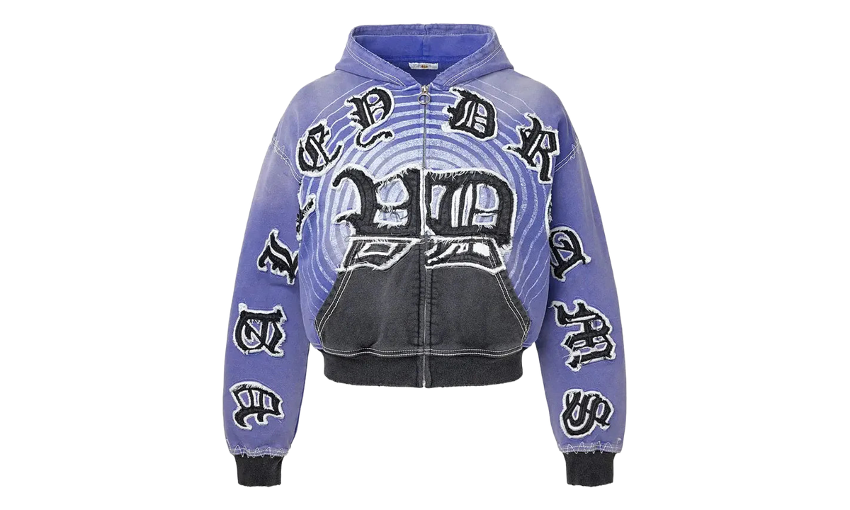 Hypnotiq Zip Up Hoodie "Purple" VAL255