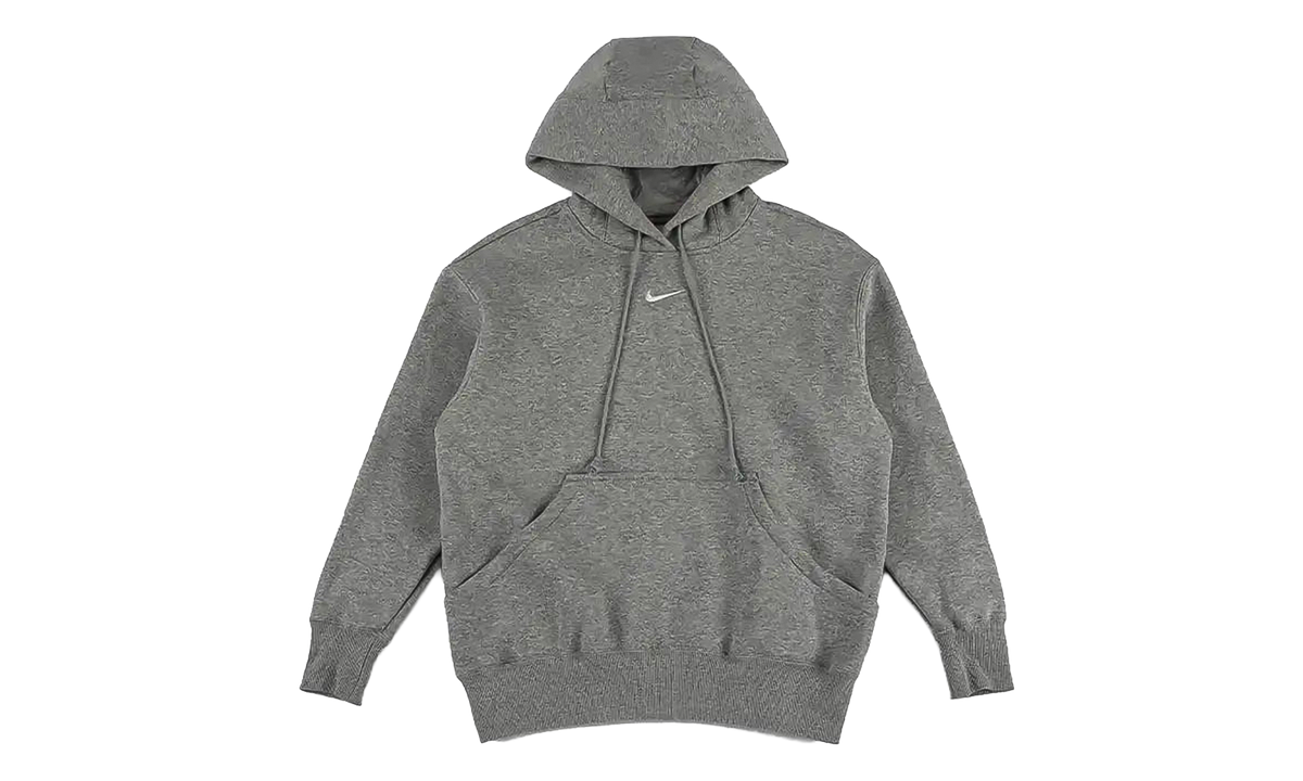 Sportswear Phoenix Fleece Hoodie WMNS "Dark Grey Heather / Sail" DQ5860 063