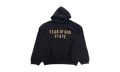 State Fleece Hoodie "Black" 192BT246250F