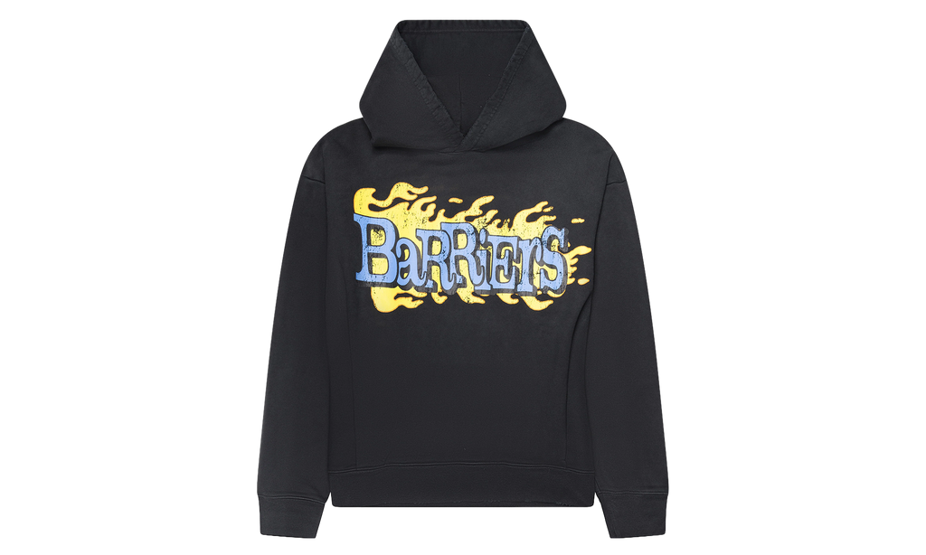 World In Flames Hoodie "Black" BAR74
