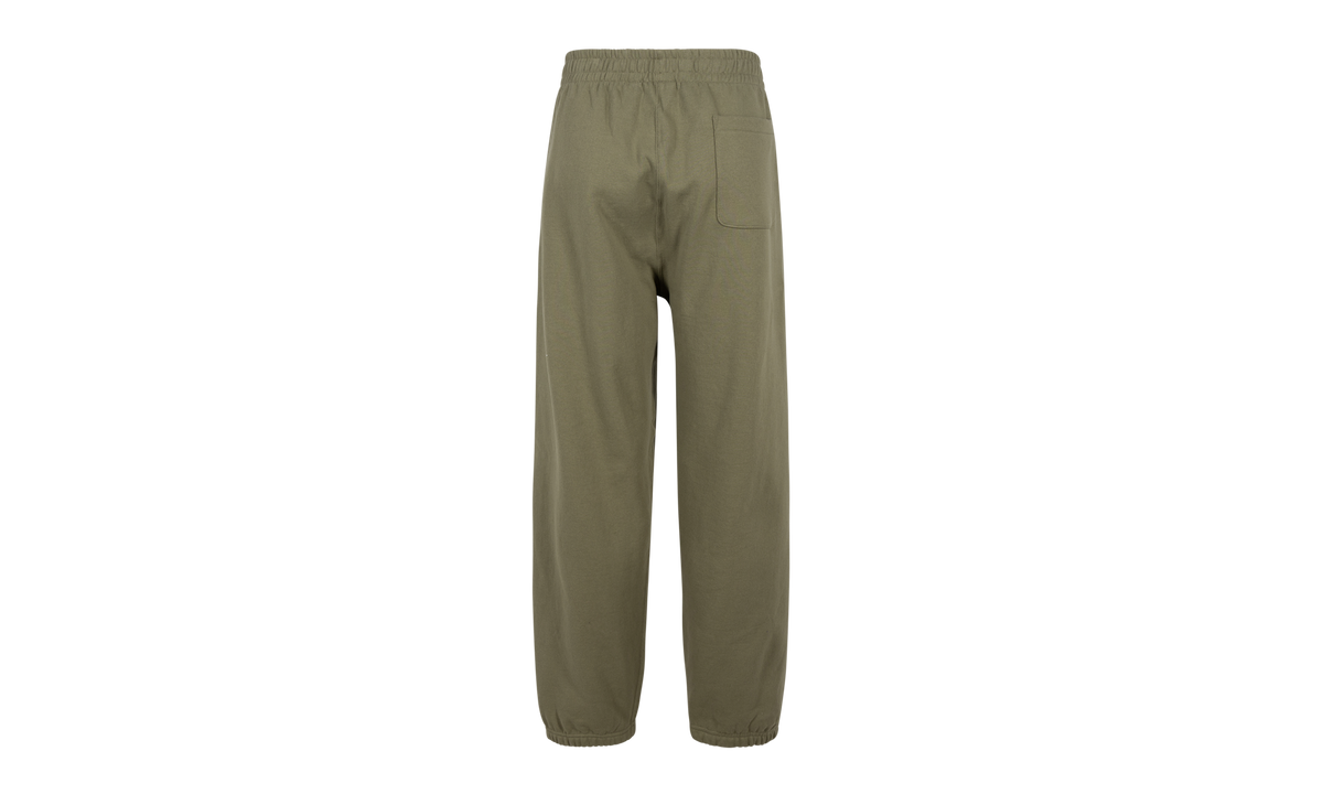 Satin Appliqué Sweatpant "FW23 - Light Olive" SU100083