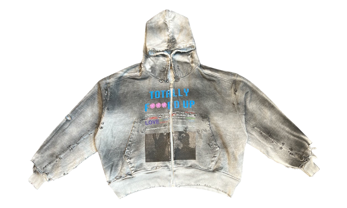ASTRUM TFU ZIP HOODIE "GREY" AST012