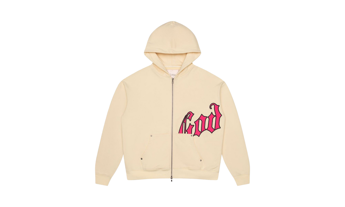 OG Logo Hoodie "Bone / Pink" 9APXDFVS